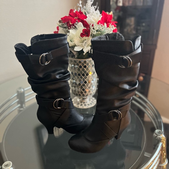 Brandy Forever - Durable Low-Heeled Boots by The Nevermore